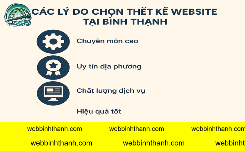 Ưu điểm khi chọn đơn vị thiết kế website tại Bình Thạnh