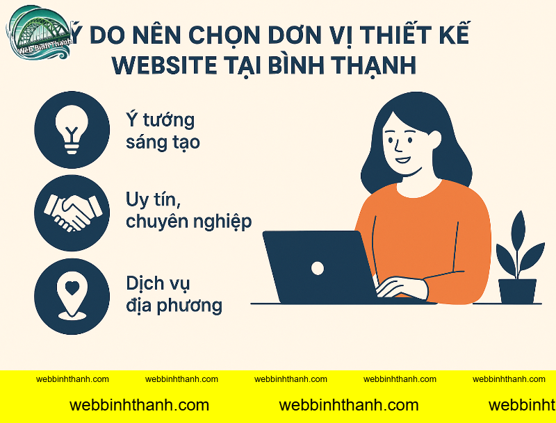 Lý do nên chọn đơn vị thiết kế website tại Bình Thạnh